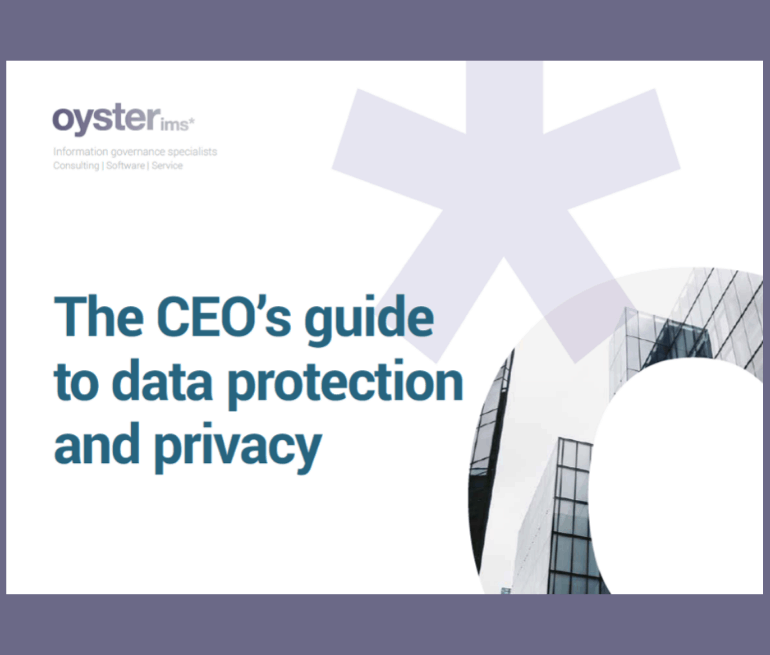 data protection and privacy - Oyster IMS